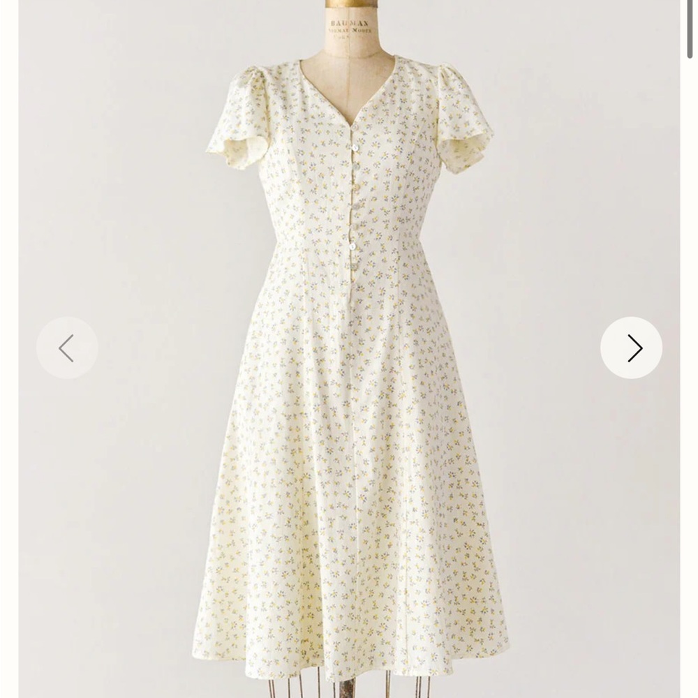 Adored vintage The Aveyron Dress (by Atèlëtte) size Small